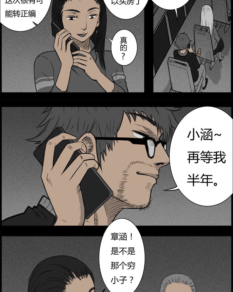 西陵学院灵异漫画书推荐漫画,第18章：老师(二)4图