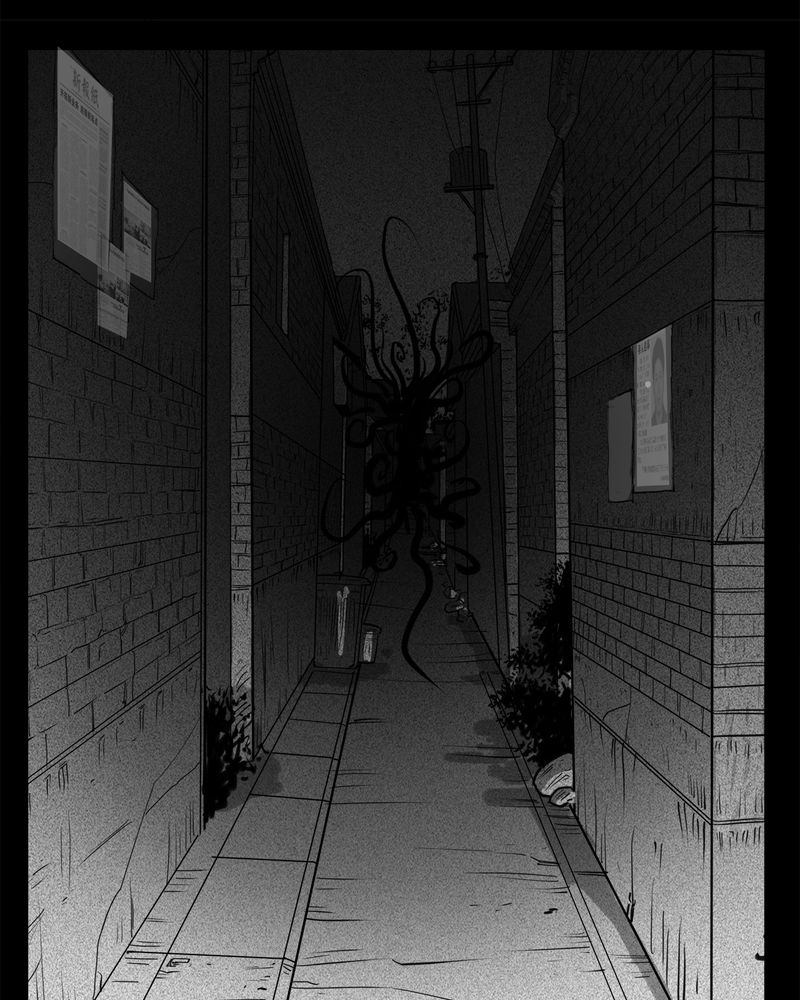 西陵学院灵异漫画讲解漫画,第7章：弄堂(二)1图