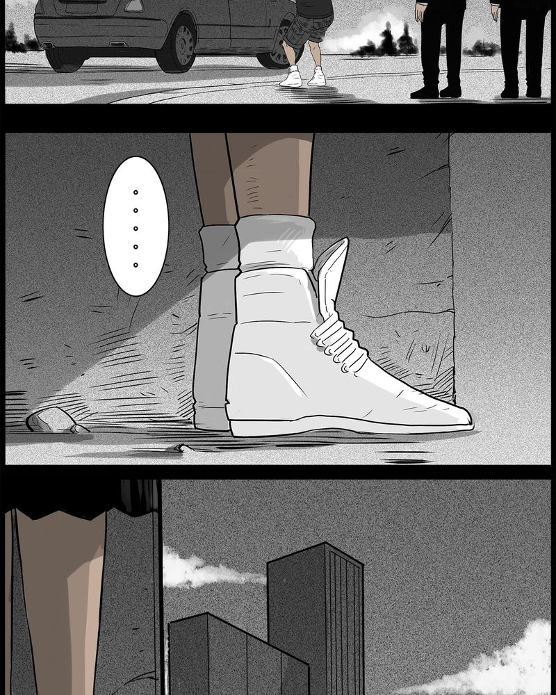 西陵学院灵异短篇集漫画,第40章：乔三(二)4图