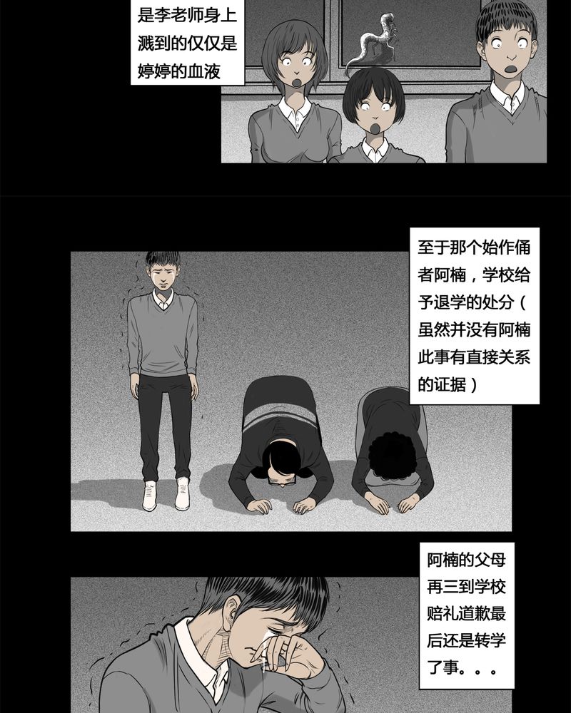 西陵学院灵异漫画讲解漫画,第5章：虫女(三)5图