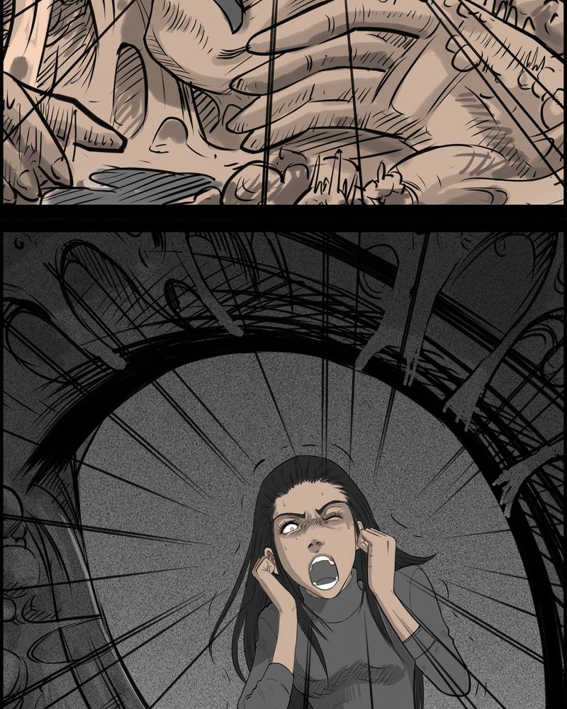 西陵学院灵异漫画讲解漫画,第19章：老师(三)3图