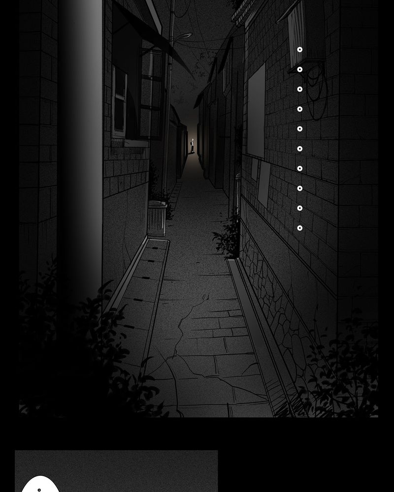 西陵学院灵异漫画讲解漫画,第7章：弄堂(二)1图