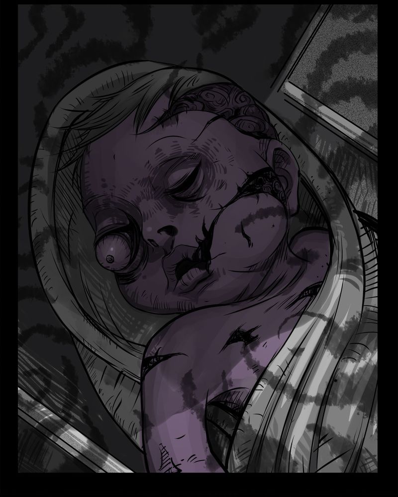 西陵学院灵异漫画讲解漫画,第12章：鬼婴(一)3图