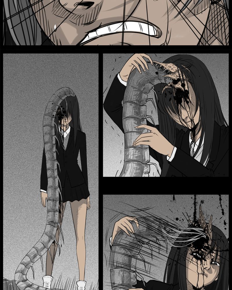 西陵学院灵异短篇集漫画,第24章：宿主(二)4图