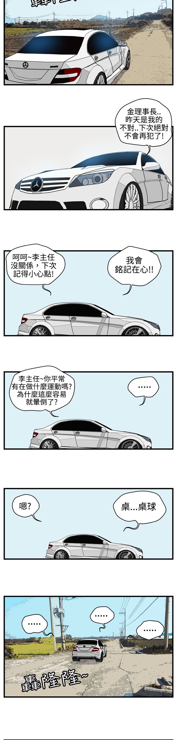 痞子英雄陈琳被西堂包围完整版漫画,第3章：金理事1图