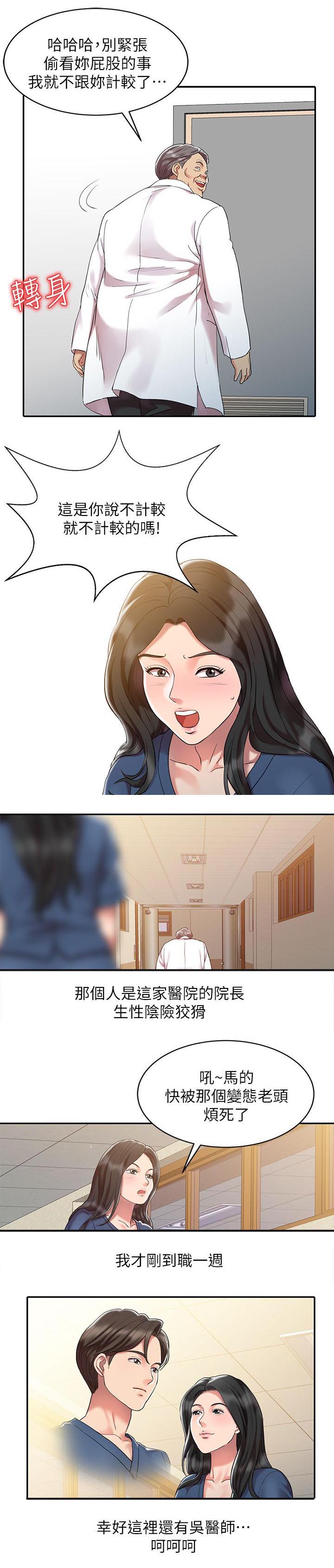 弹指之间漫画,第2章：院长1图