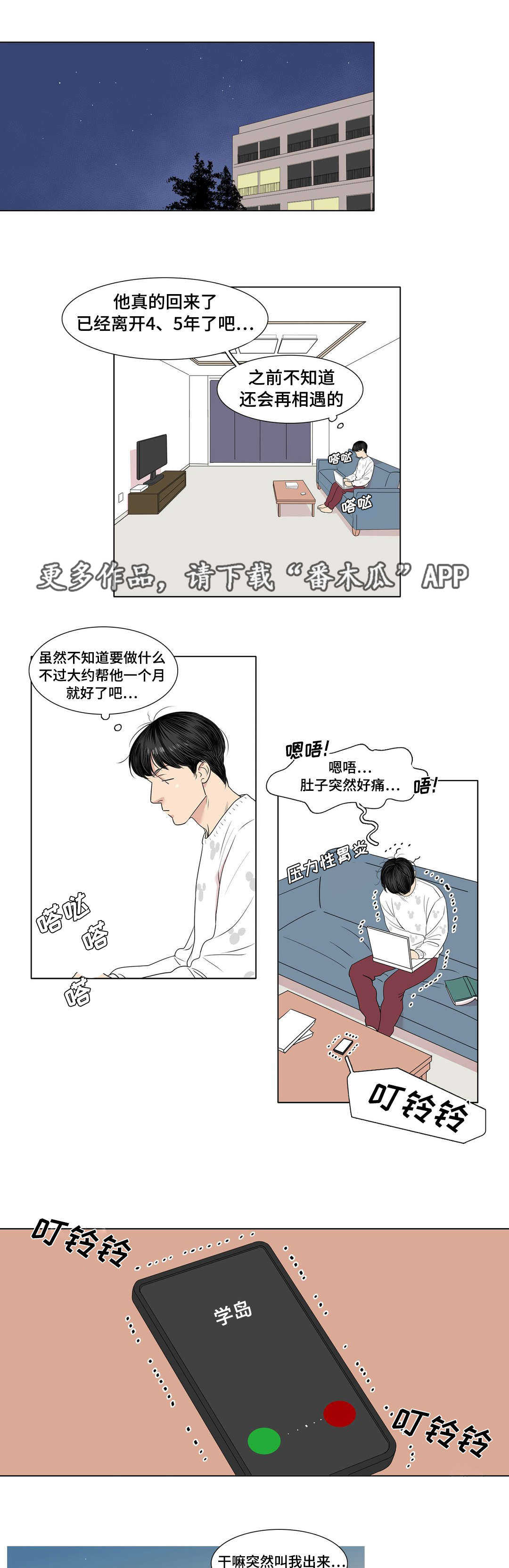 哀乐青年漫画,第11章：一点都没变5图