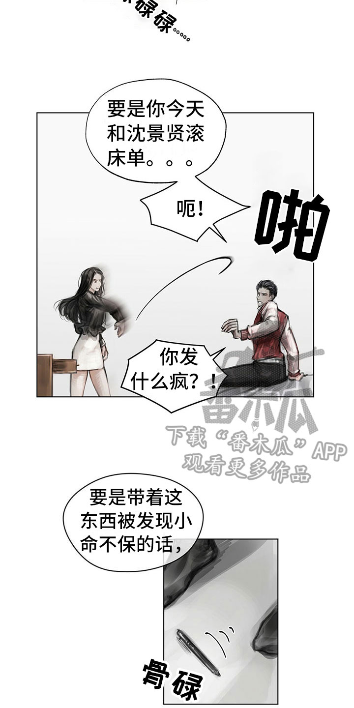 暗道杀心漫画,第19章：窃听3图