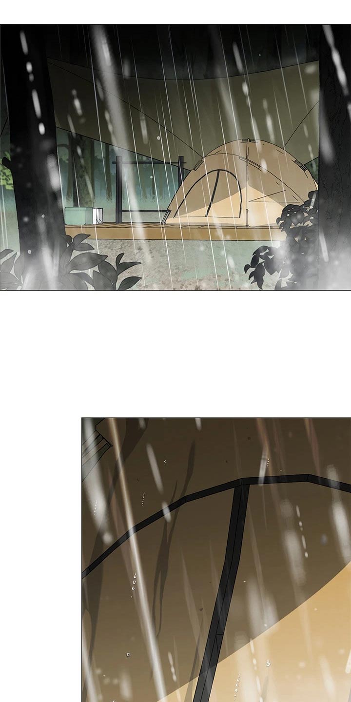 露营进行时漫画,第47章：一阵雨4图