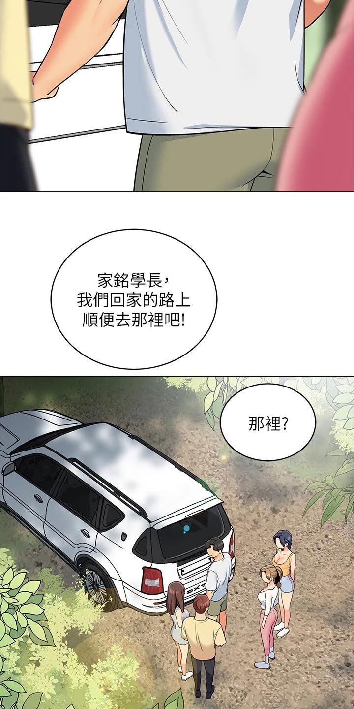 露营进行时漫画,第25章：提问3图