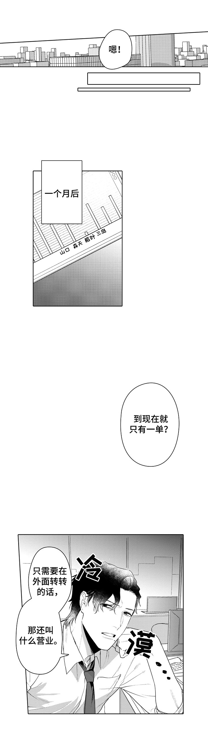 甜蜜之吻漫画,第1章：工作问题3图