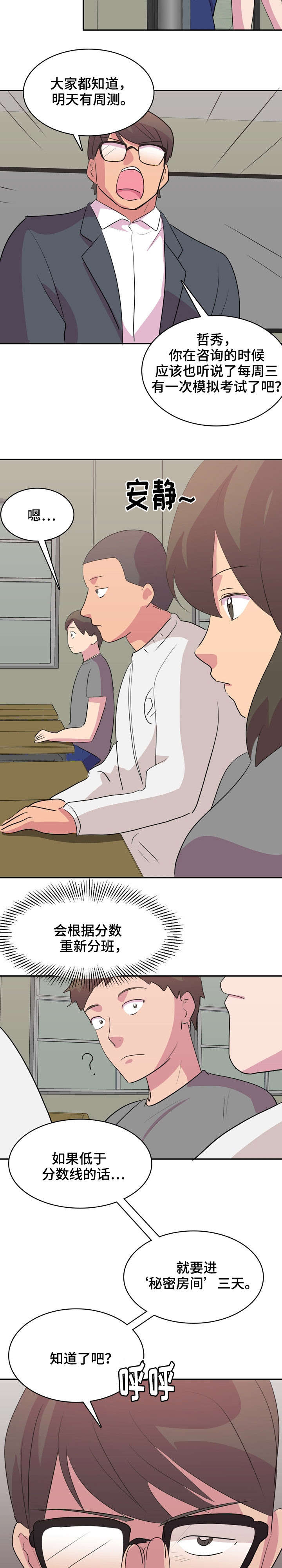 复读体验漫画,第3章：秘密房间5图