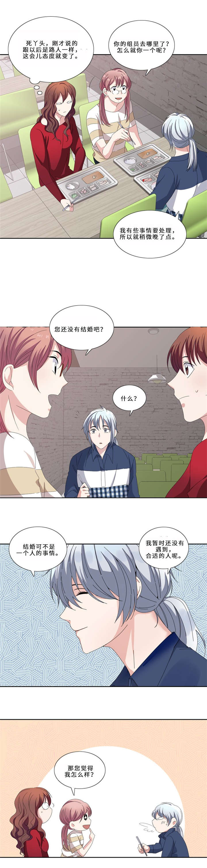 我想有个男朋友漫画,第13章：狐狸精（二）1图