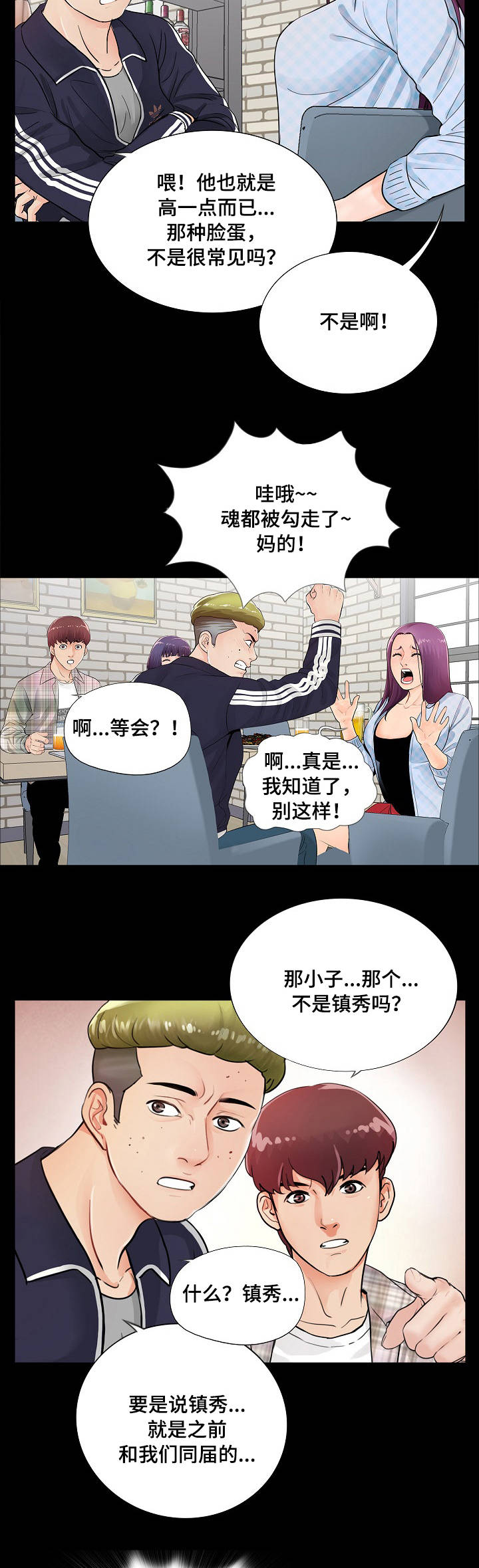 华丽转变精彩片段漫画,第1章：新生5图