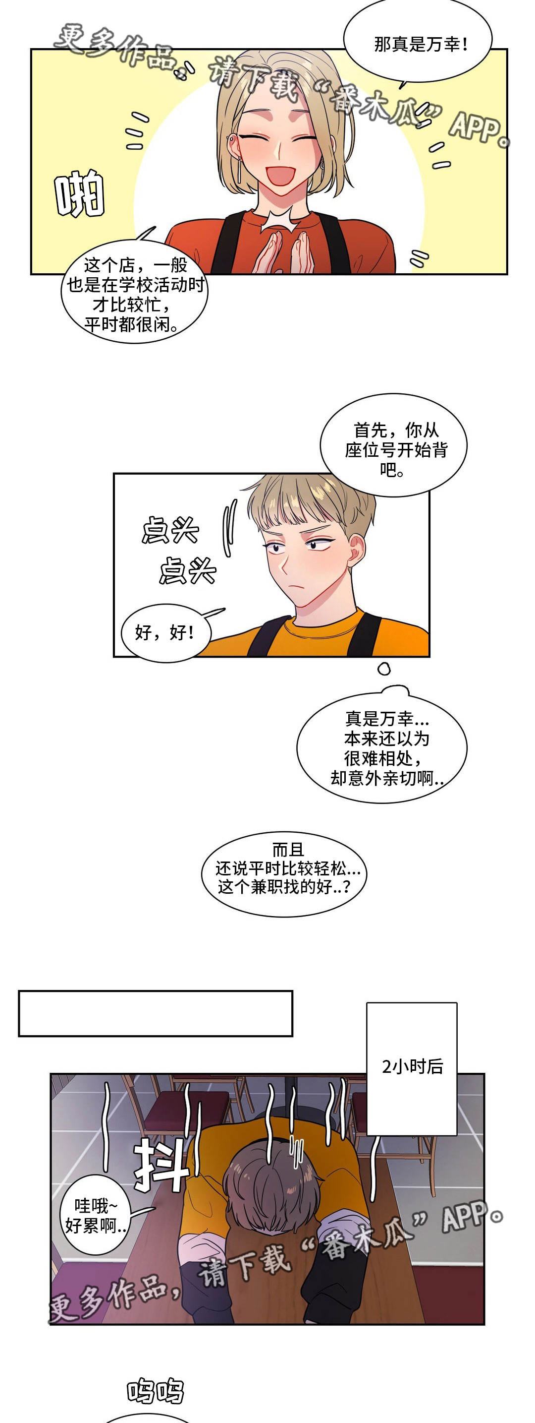 反向主导漫画,第24章：做兼职3图
