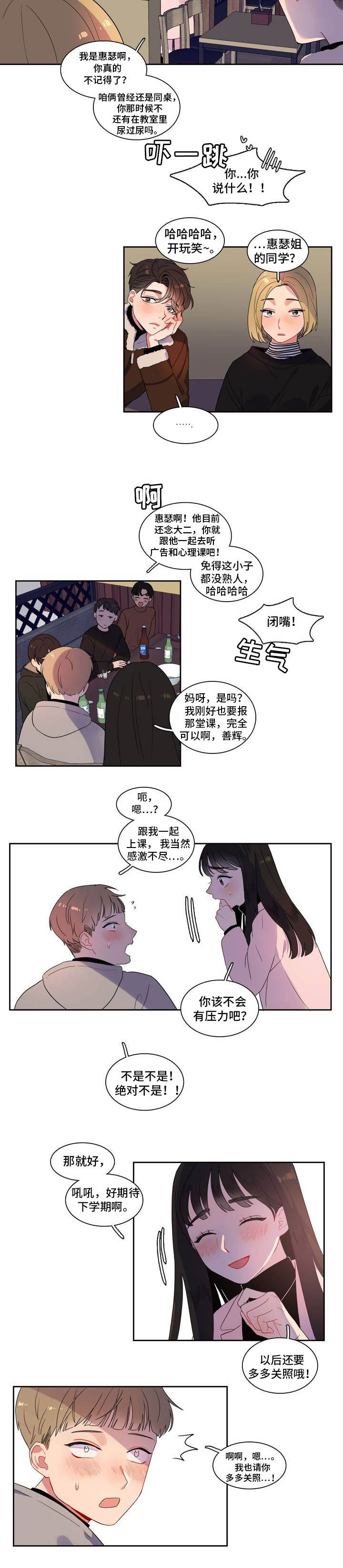 反向主导漫画,第1章：对你有意思2图