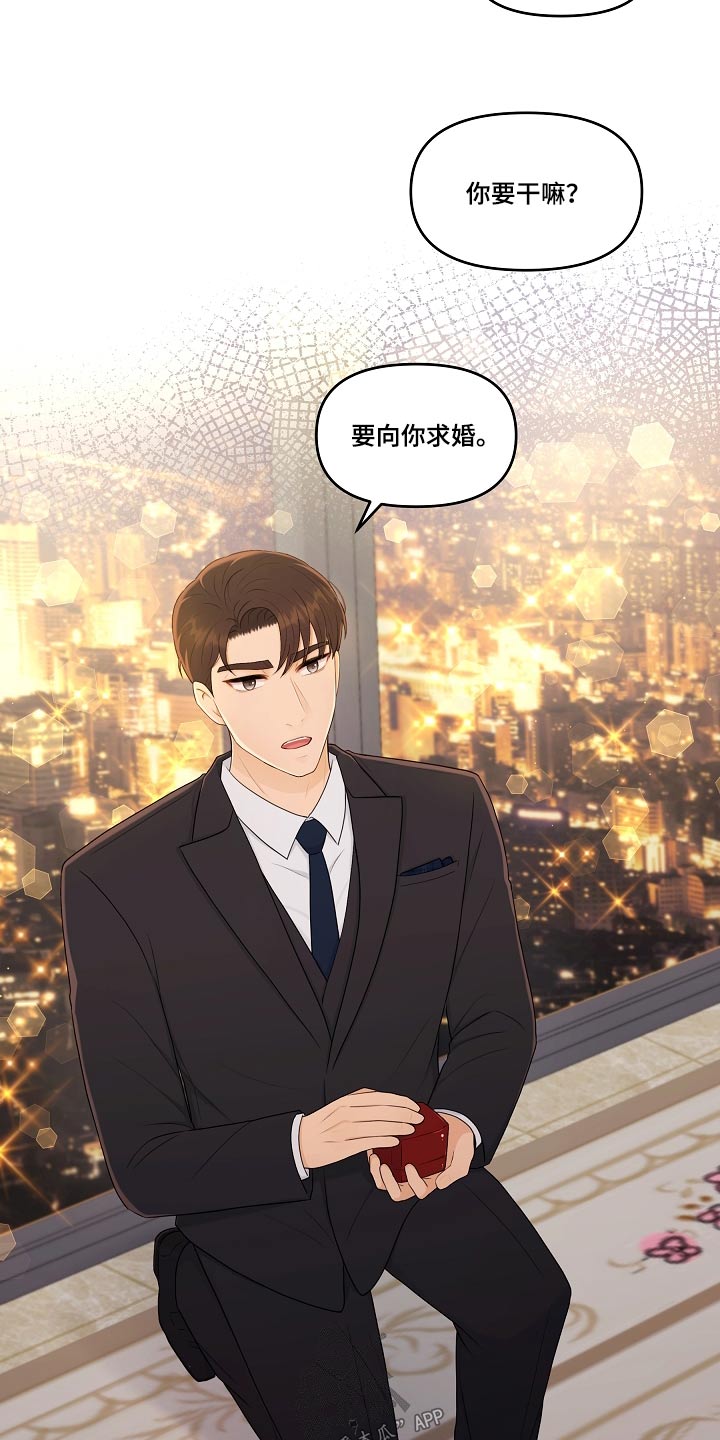 利益联姻先婚后爱的古言漫画,第104章：再次求婚5图