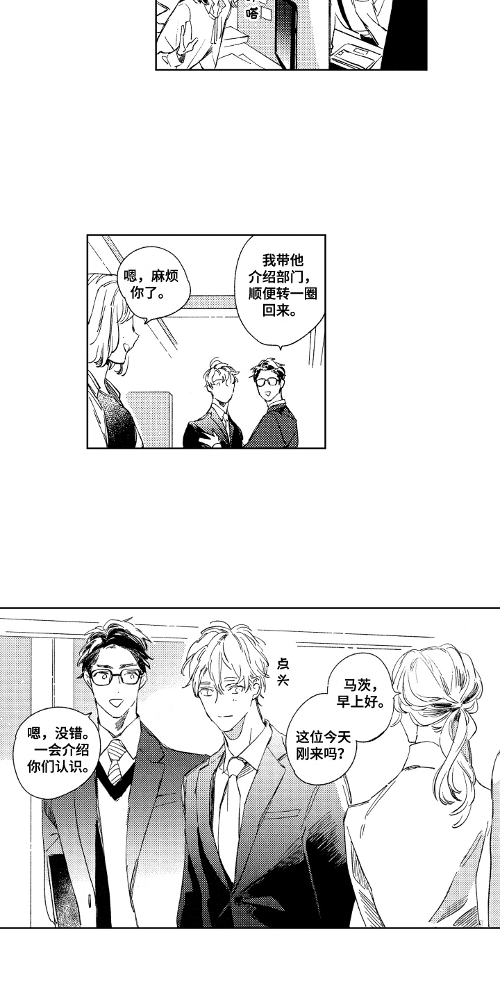 春天的暴风漫画,第1章：新公司4图