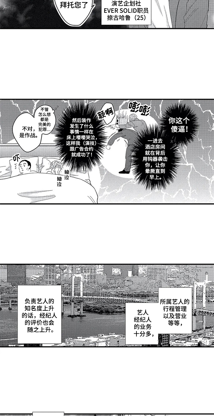 经纪人津贴漫画,第1章：计谋1图