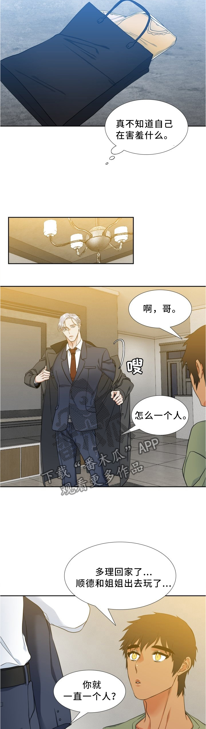 候鸟漫画,第79章：开导1图