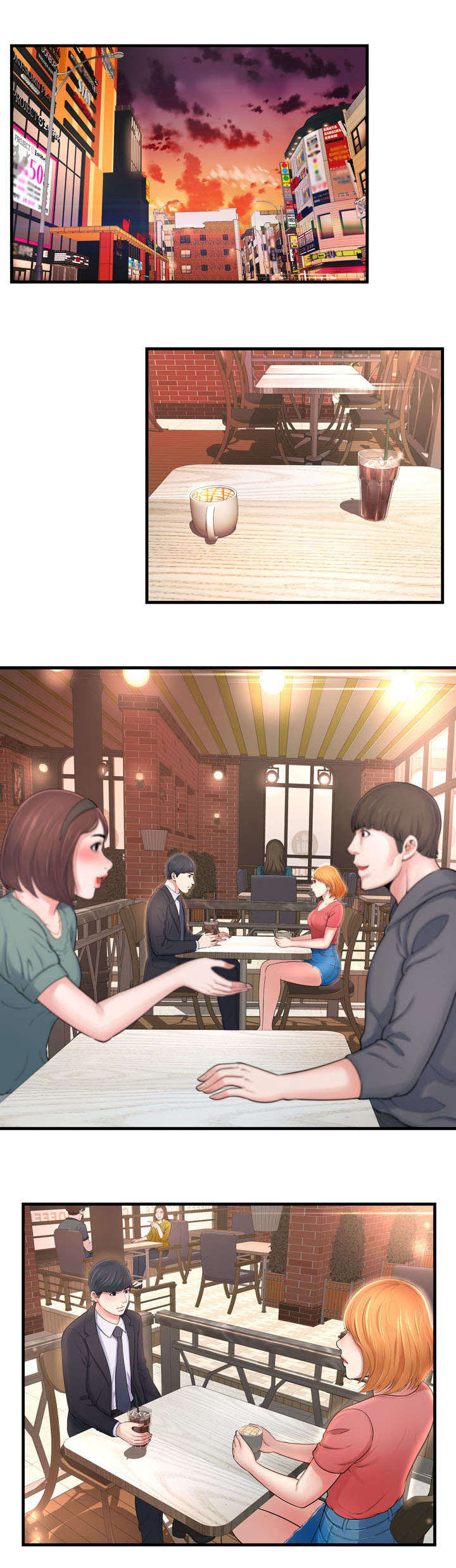 不安的背叛漫画,第3章：错误1图