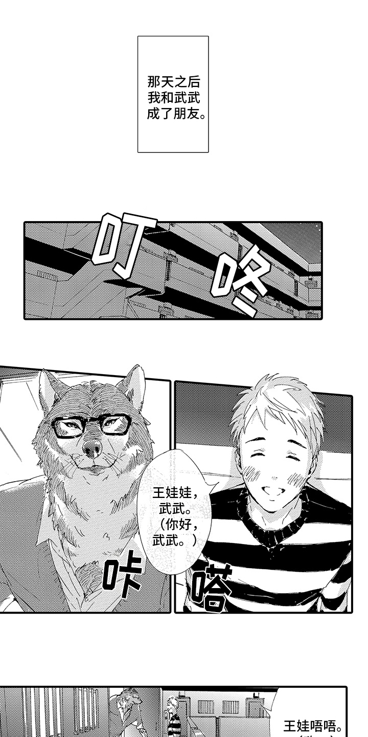 春野与狼独舞漫画,第3章：喜欢2图