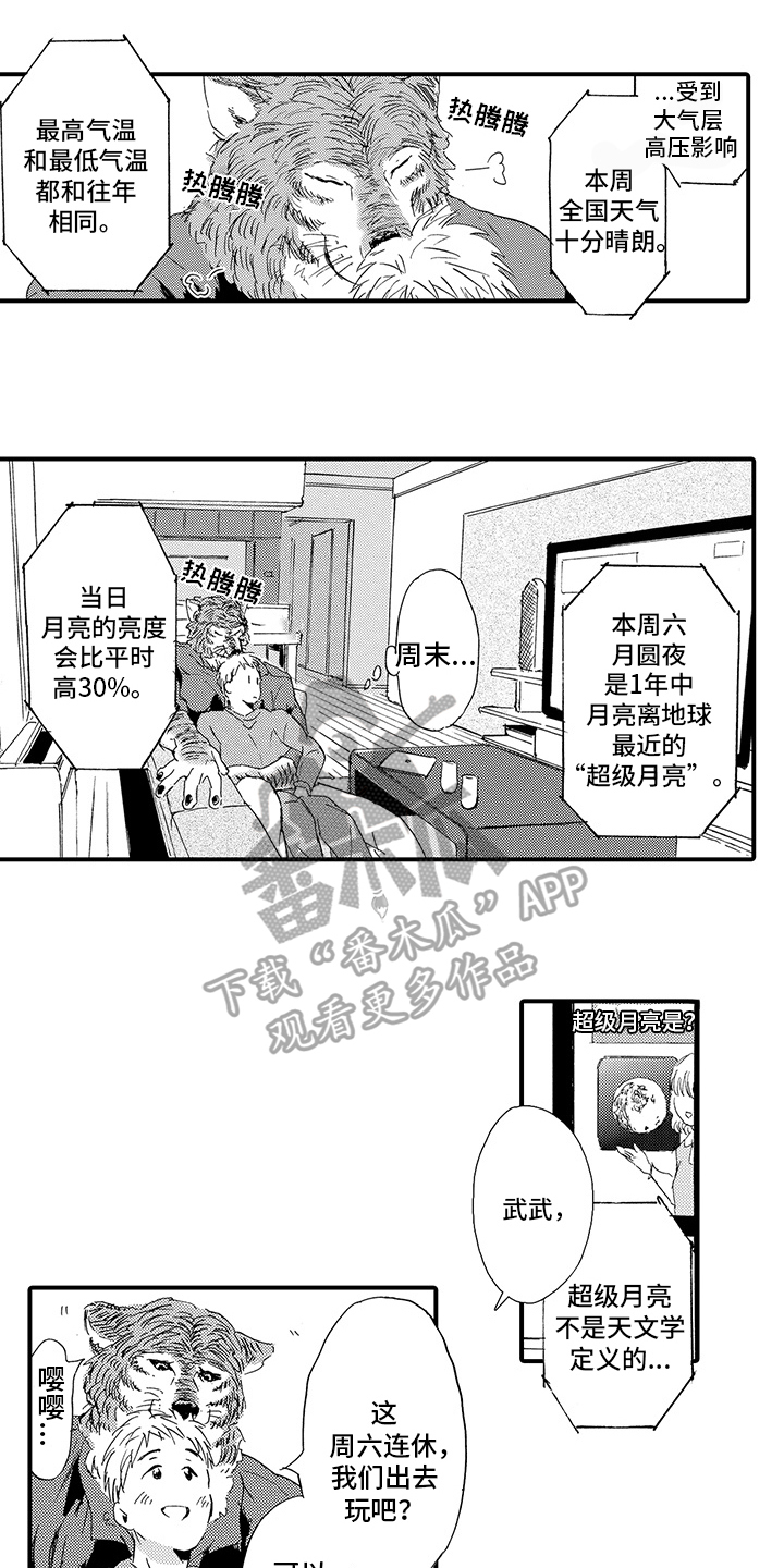 春野与狼独舞漫画,第5章：评价1图