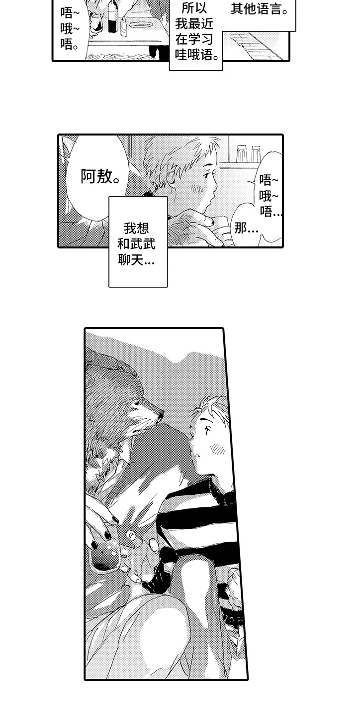 春野与狼独舞漫画,第3章：喜欢4图