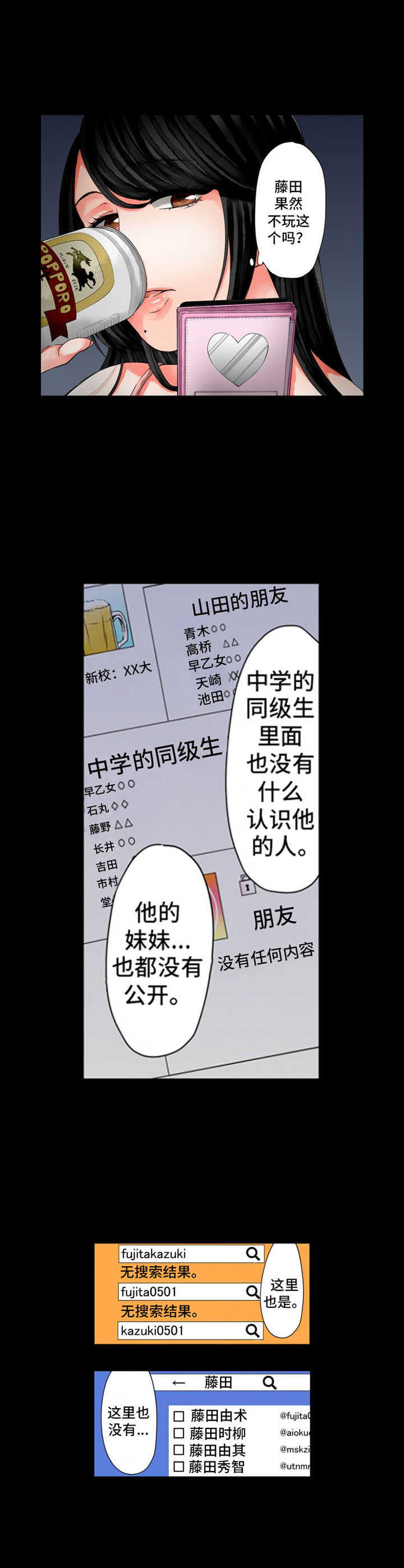 情感漩涡漫画,第12章：阴暗1图