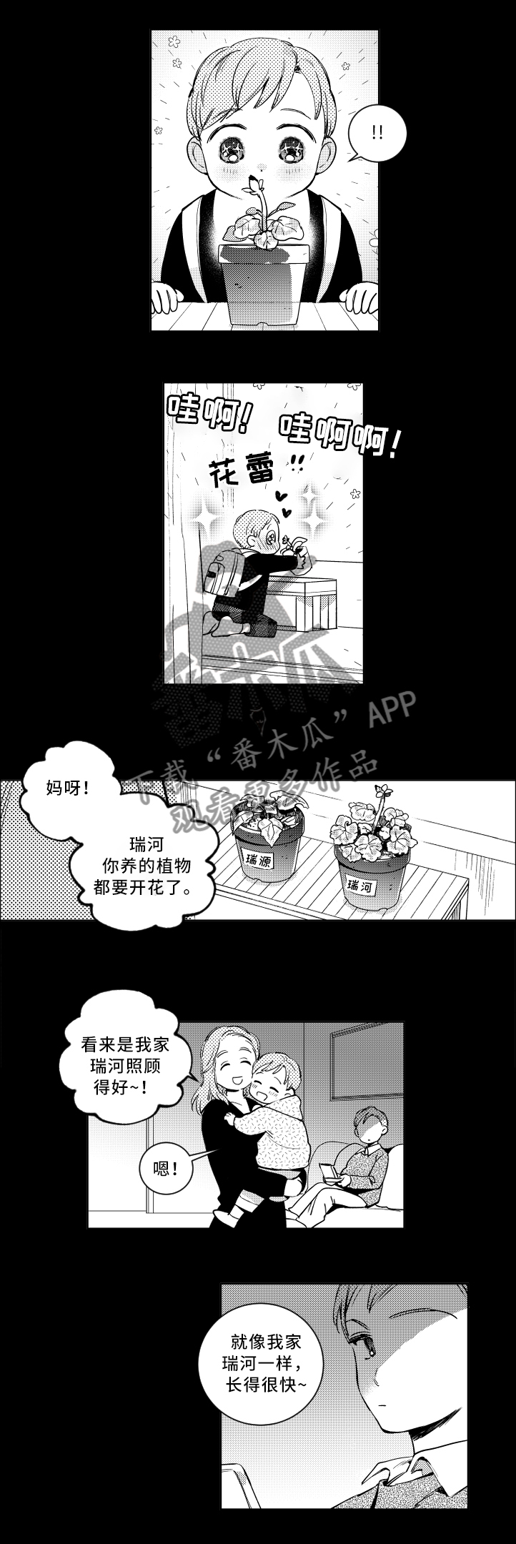 甜蜜社团漫画,第55章：童年噩梦1图
