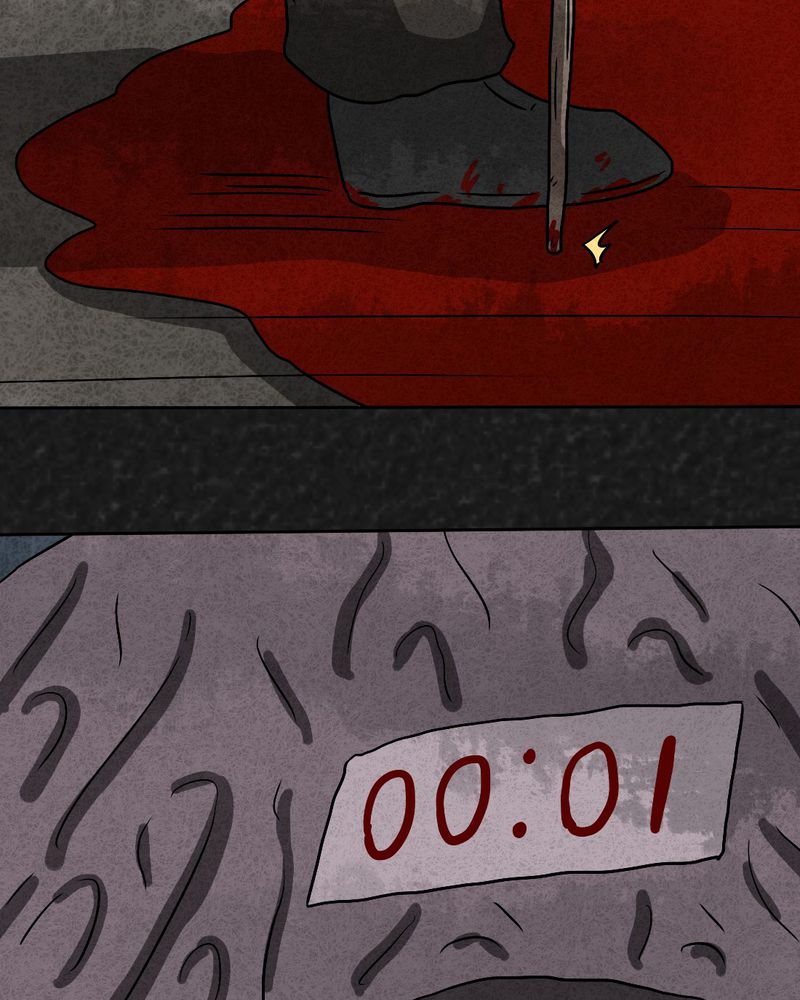 猎悚短话漫画,第34章：时间小镇2（五）3图