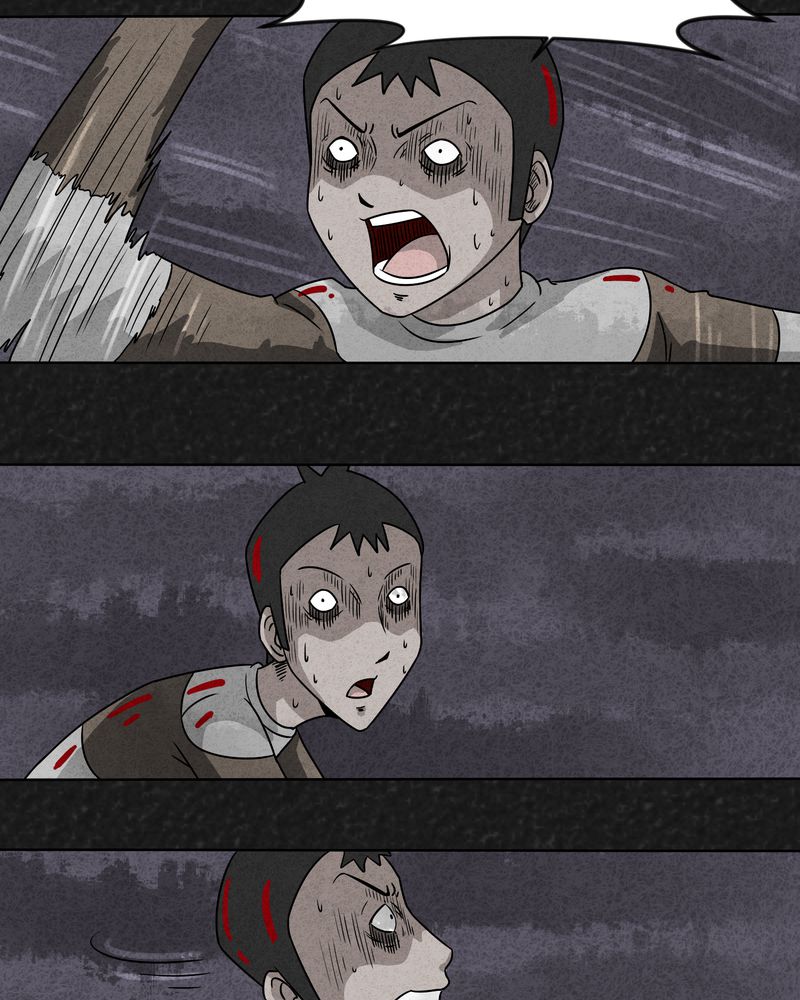 猎悚短话漫画,第12章：逃避死亡下1图