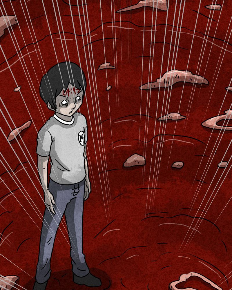 猎悚短话漫画,第35章：时间小镇2（六）5图