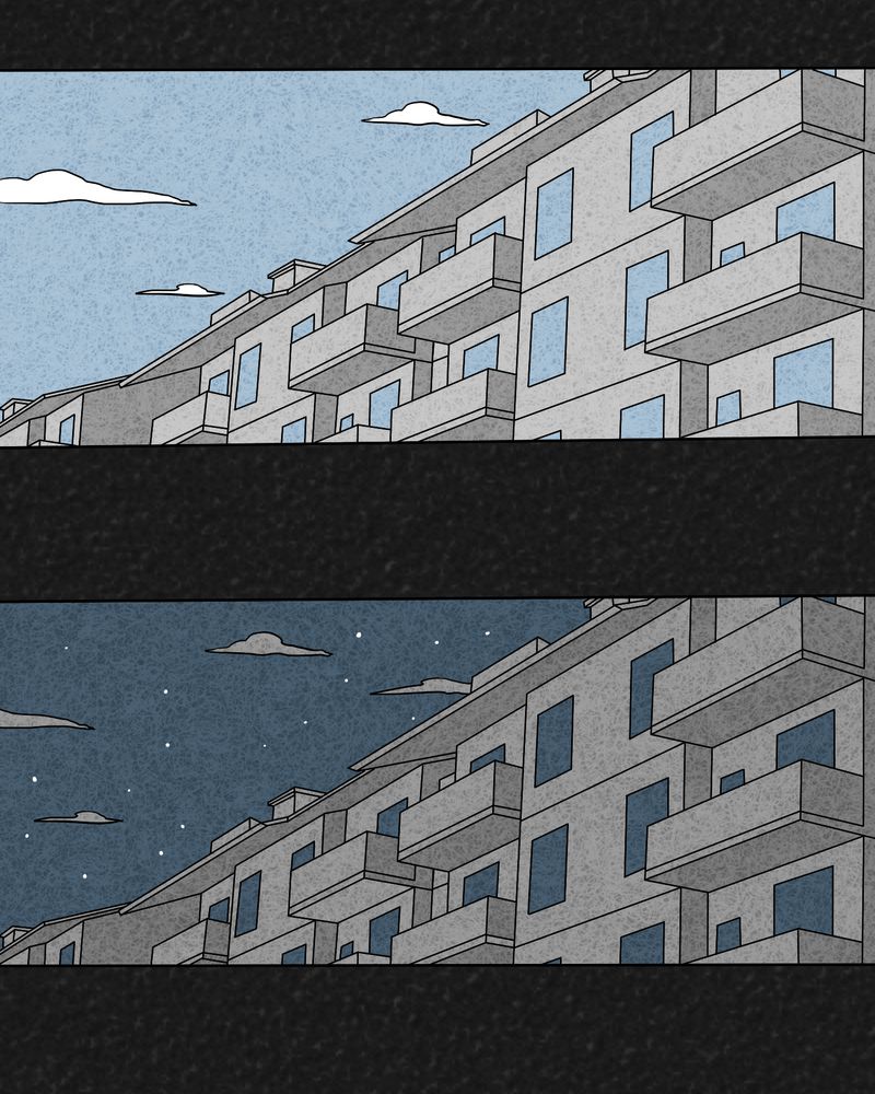 猎悚短话漫画,第15章：奇怪的人35图