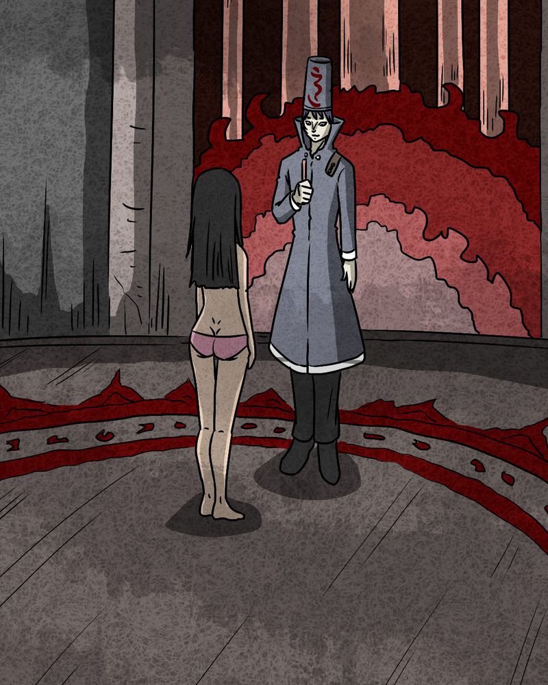 猎悚短话漫画,第42章：圆柱体41图