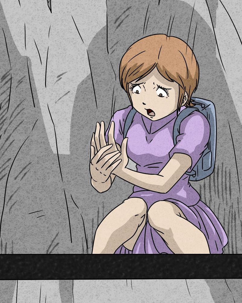 猎悚短话漫画,第28章：嘴 上篇1图