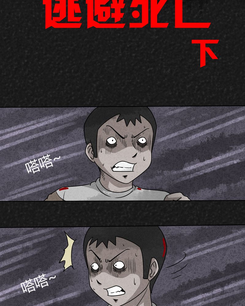 猎悚短话漫画,第12章：逃避死亡下3图