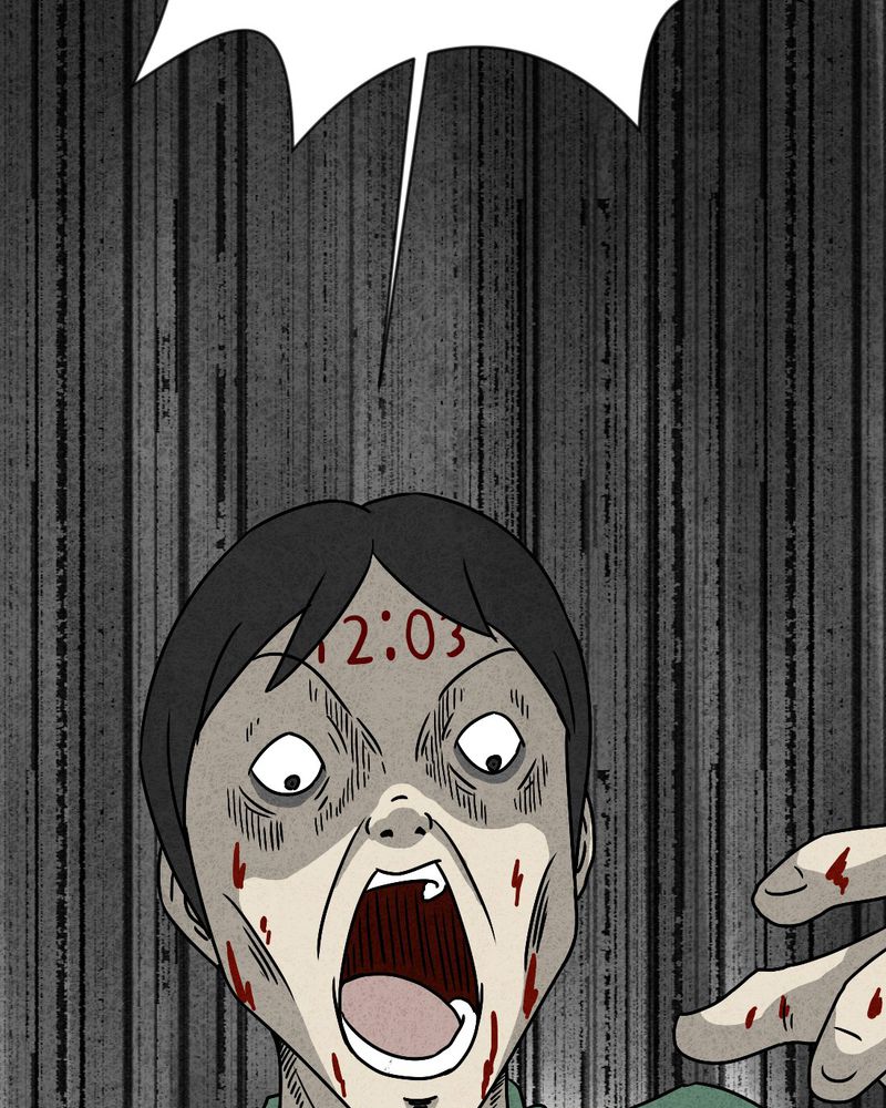 猎悚短话漫画,第35章：时间小镇2（六）3图