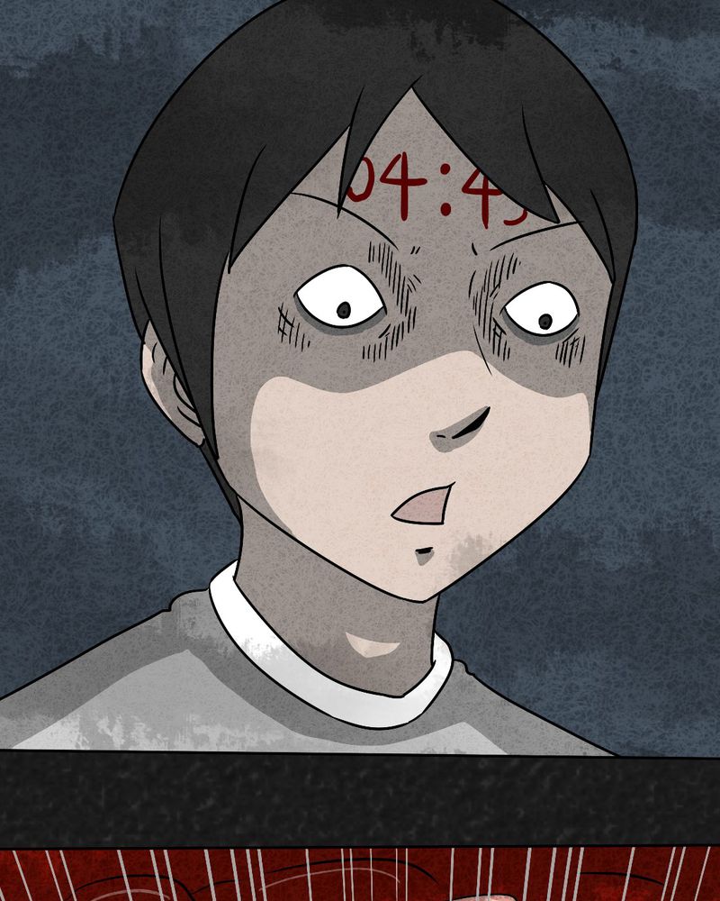 猎悚短话漫画,第35章：时间小镇2（六）4图