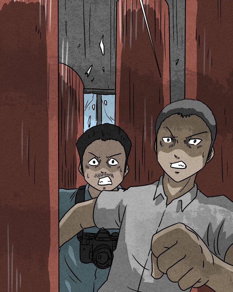 猎悚短话漫画,第42章：圆柱体44图