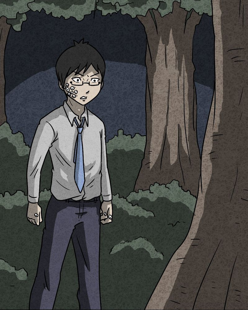 猎悚短话漫画,第37章：怪病上篇4图