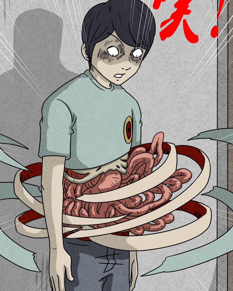 猎悚短话漫画,第22章：划痕4图