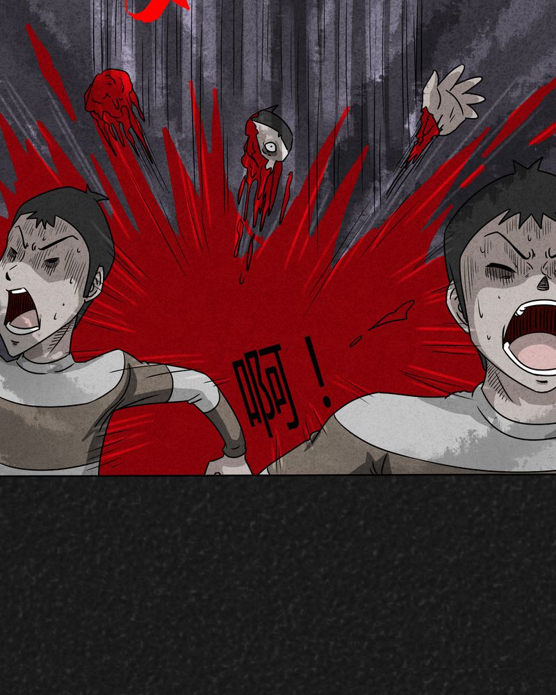 猎悚短话漫画,第11章：逃避死亡上1图