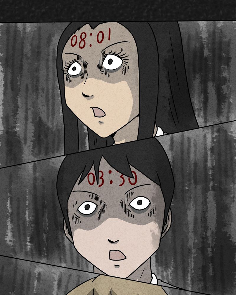 猎悚短话漫画,第33章：时间小镇2（四）4图