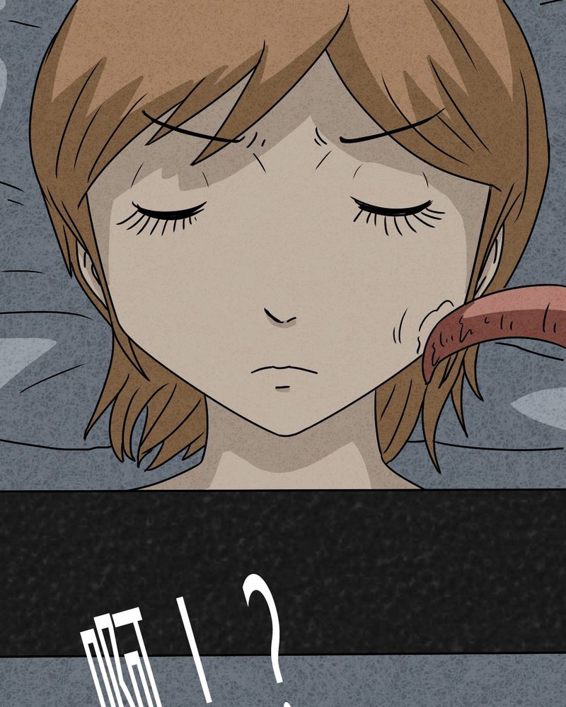 猎悚短话漫画,第28章：嘴 上篇4图