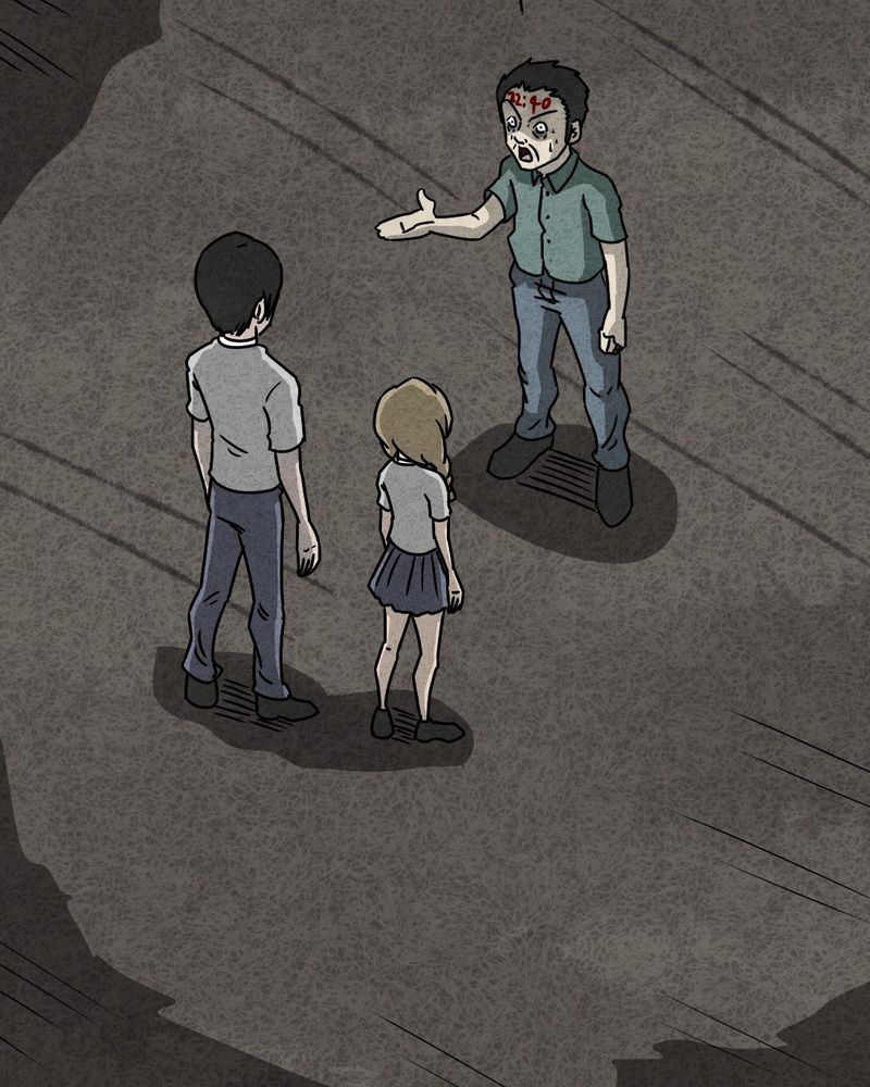 猎悚短话漫画,第32章：时间小镇2（三）1图