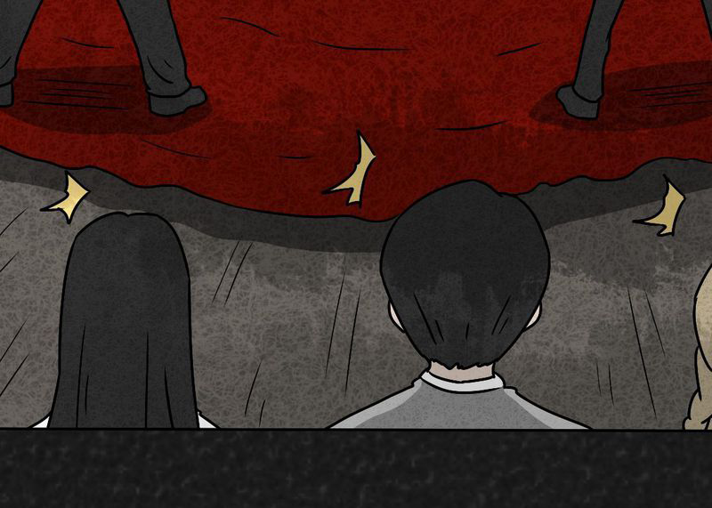 猎悚短话漫画,第34章：时间小镇2（五）4图