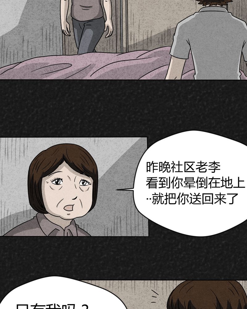 猎悚短话漫画,第15章：奇怪的人34图