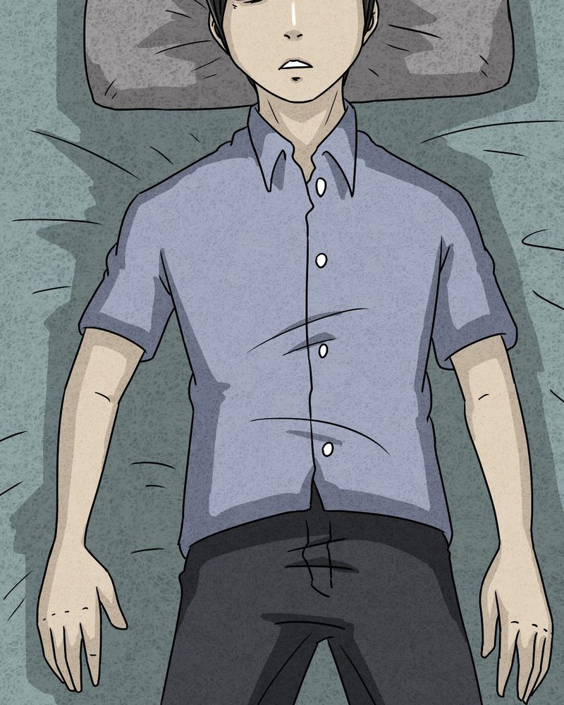 猎悚短话漫画,第24章：诡居14图