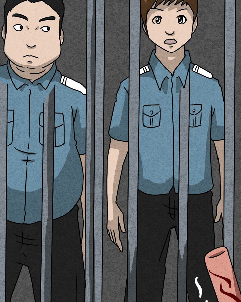 猎悚短话漫画,第43章：圆柱体51图